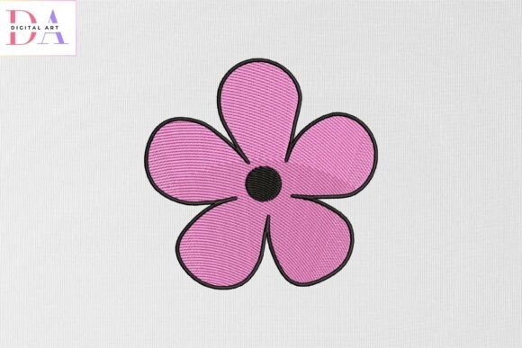 Cute Pink Flower Embroidery Review